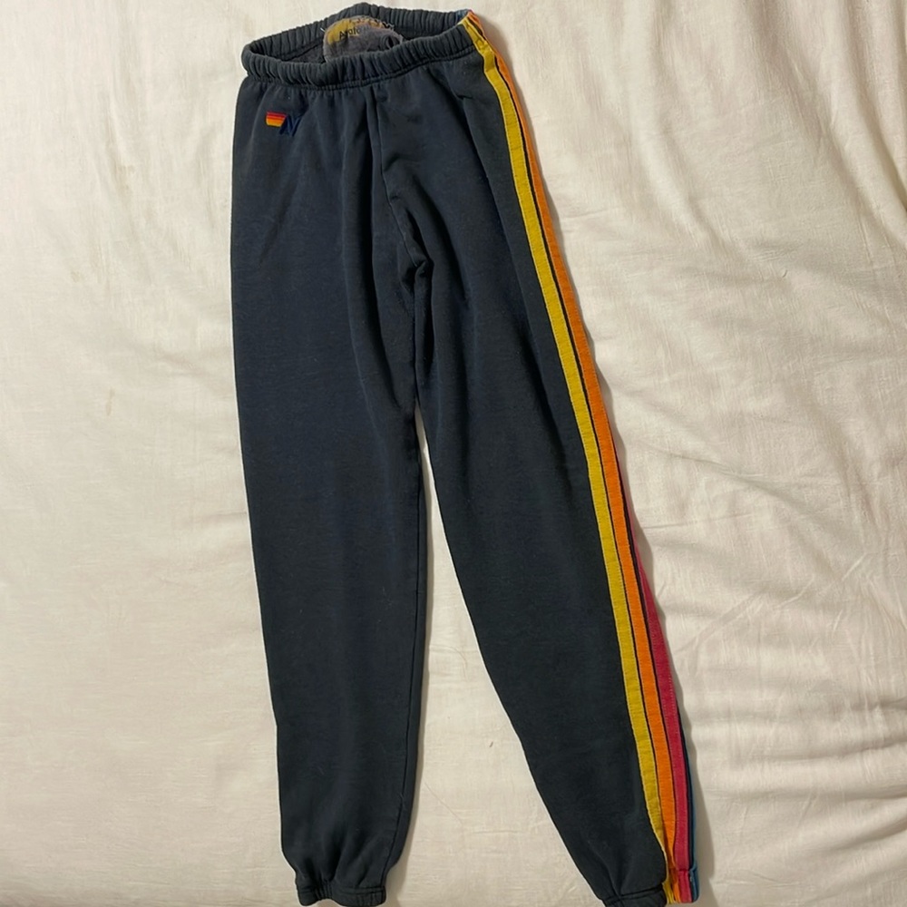 Aviator Nation dark gray sweatpants